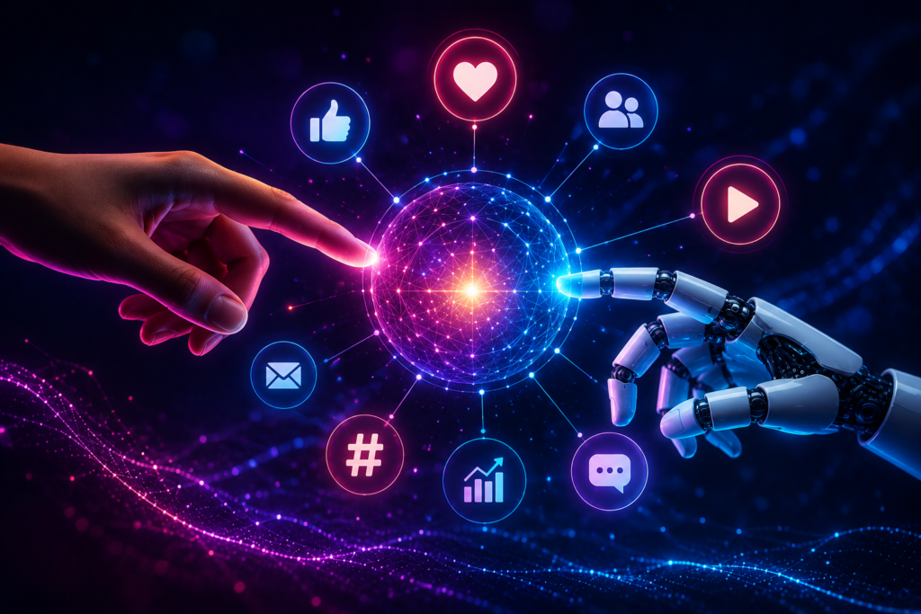 Social Media and AI AI and Human